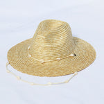 Chapeau de plage avec lanière coquillage - Collection 2023