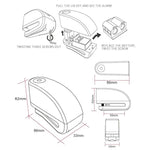 Accessoire de Moto Anti Vol