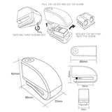 Accessoire de Moto Anti Vol