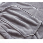Pyjama en flanelle à capuche