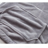 Pyjama en flanelle à capuche