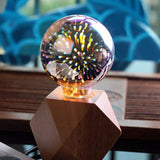 Ampoule LED feu d'artifice coloré 3D