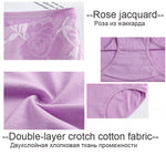 Lot de 6 Culottes Tailles Hautes - Fleuries