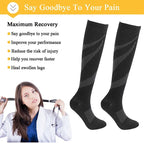 Lot de 2 Paires de Chaussettes de Compression Anti Varices