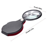Mini Loupe de poche pliable