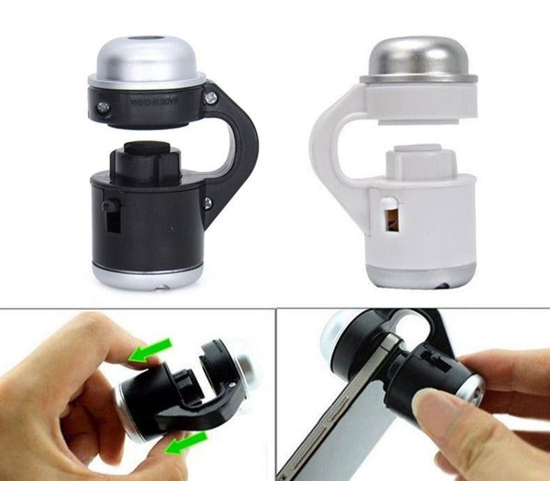 Microscope de Téléphone Portable à LED