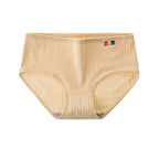Pack of 10 comfortable cotton briefs for women