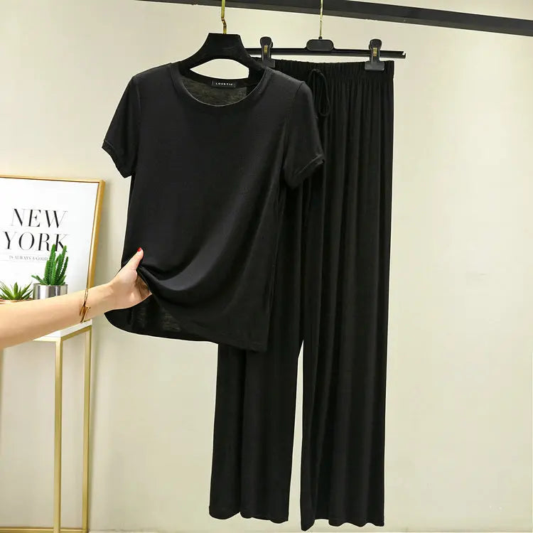 Women's Fluid Modal Pajama Set - Spring