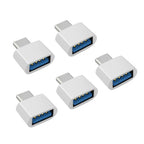 5x Adaptateur USB vers USB Type-C