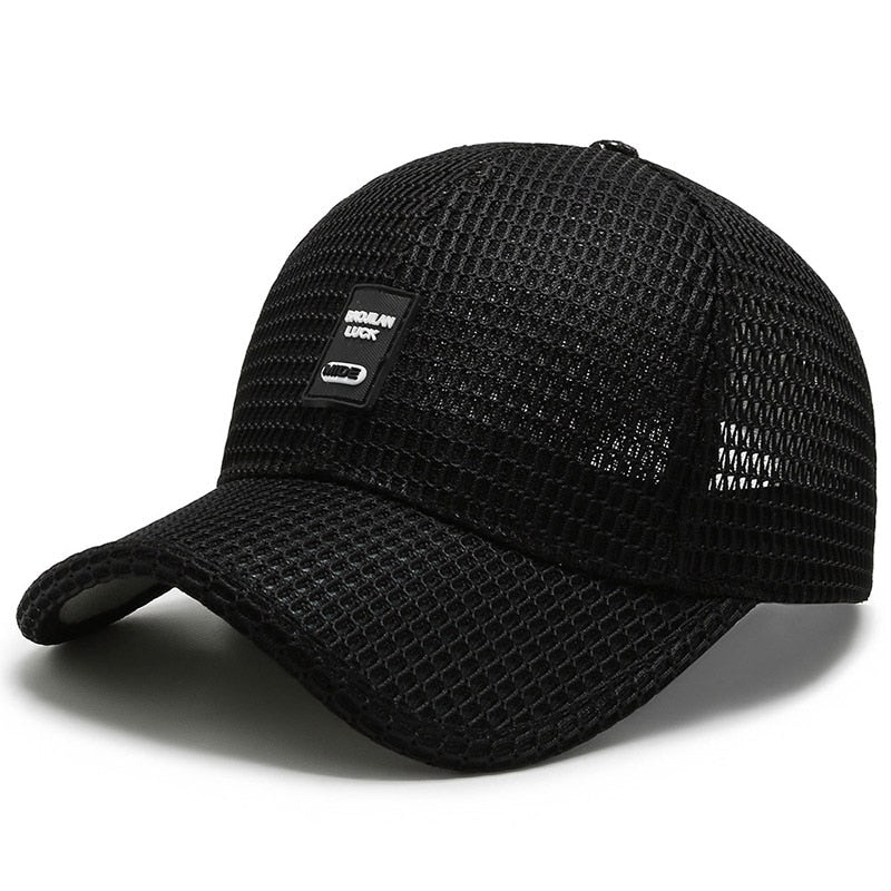 Casquette en maille anti transpiration