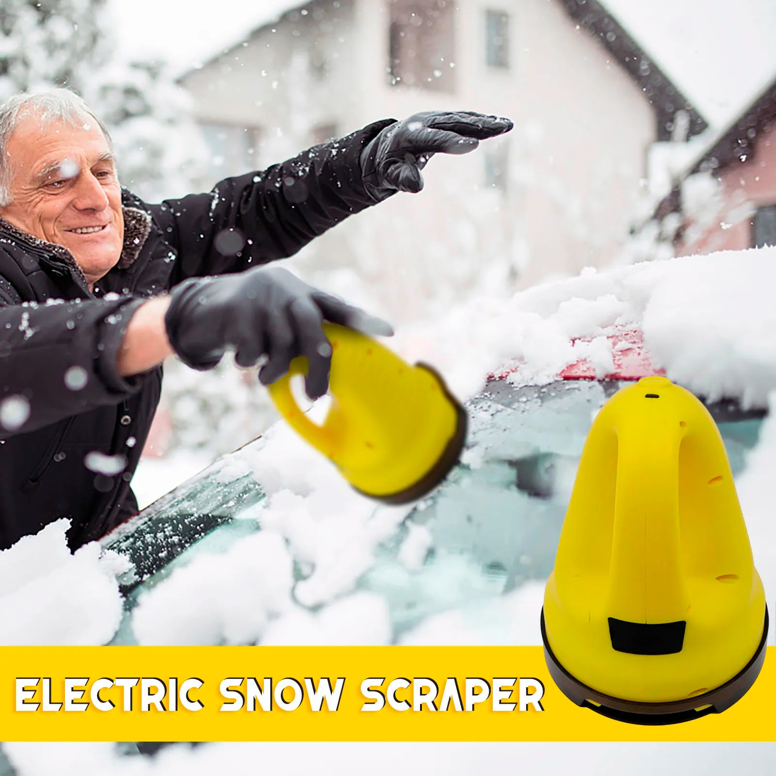 Rechargeable Windshield De-Icer