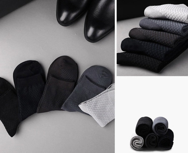 Pack of 10 Bamboo Fiber Socks