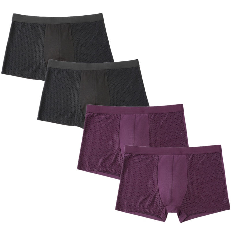 TOP SELLER | Pack of 4 Bamboo Boxers