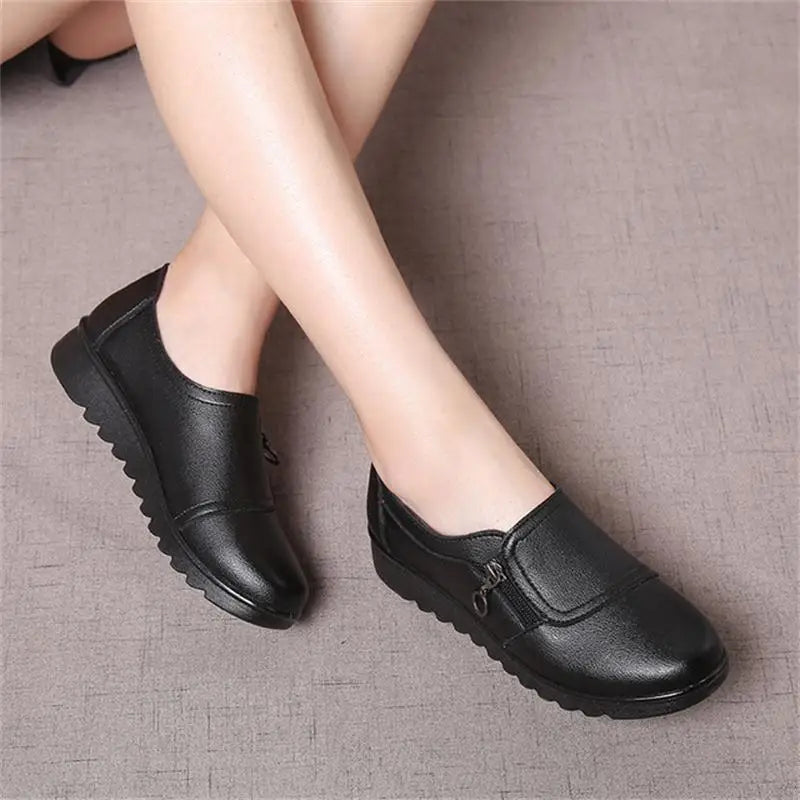 Mocassins à Zip - Faciles à Enfiler