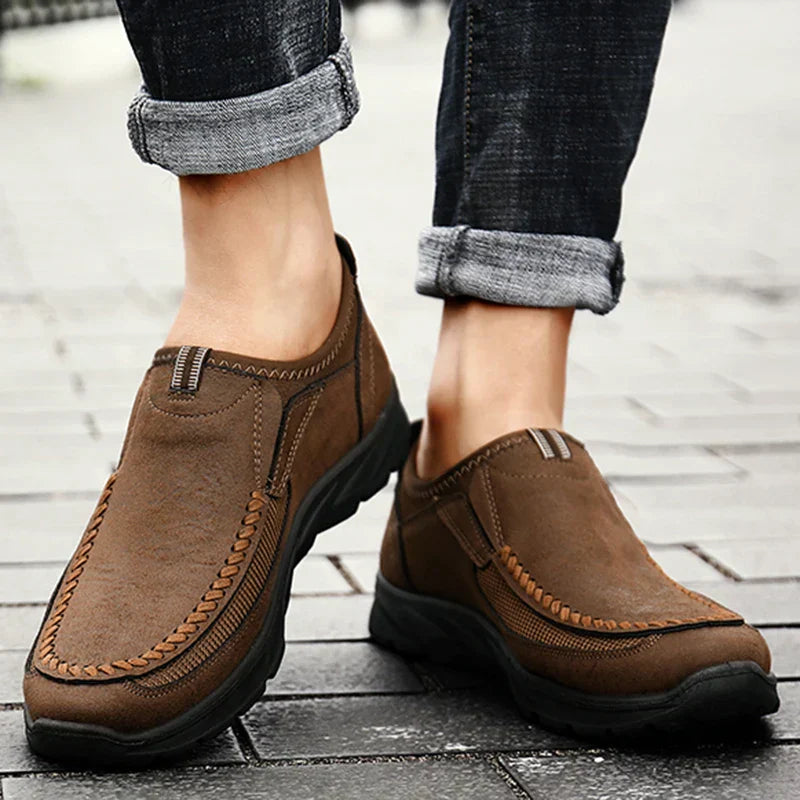 Men's PU Leather Slip-on Shoes