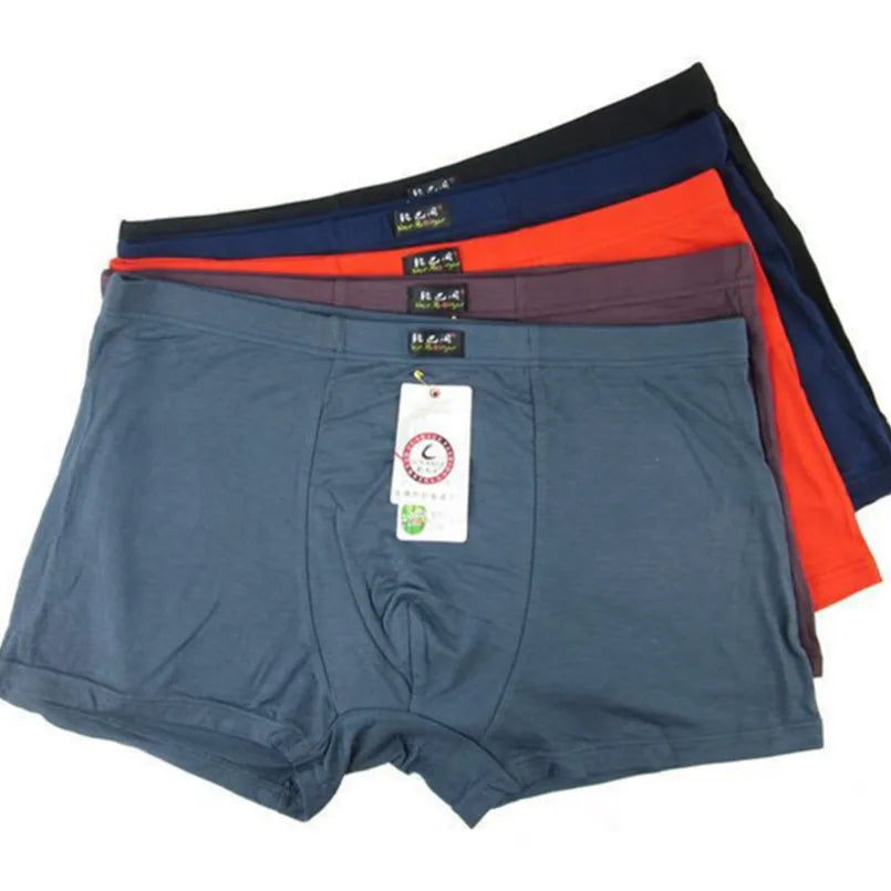 Lot de 5 Boxers en Bambou de Qualité Supérieur