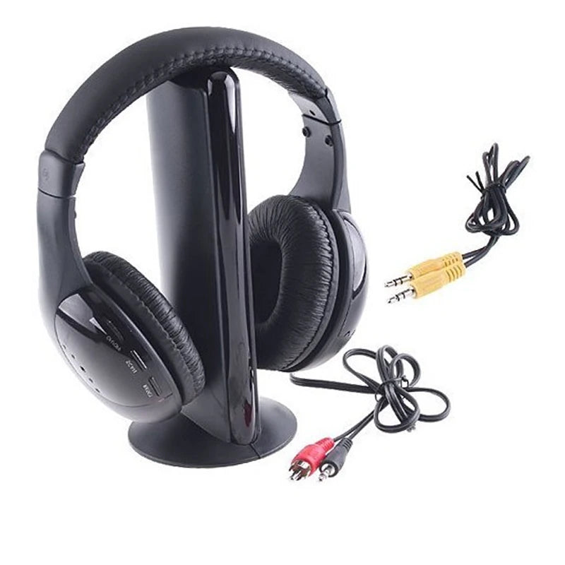 Wireless headphones for TV and all audio sources