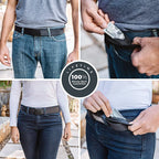 Anti-theft Belt with Secret Wallet