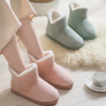 Pantoufles Hautes Fluffy