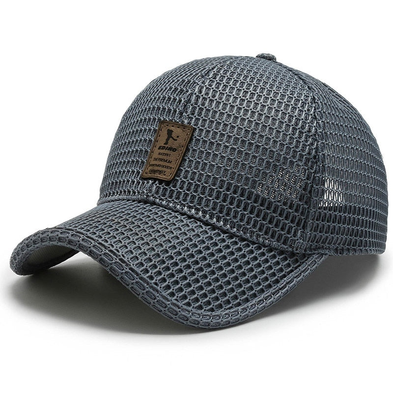 Casquette en maille anti transpiration