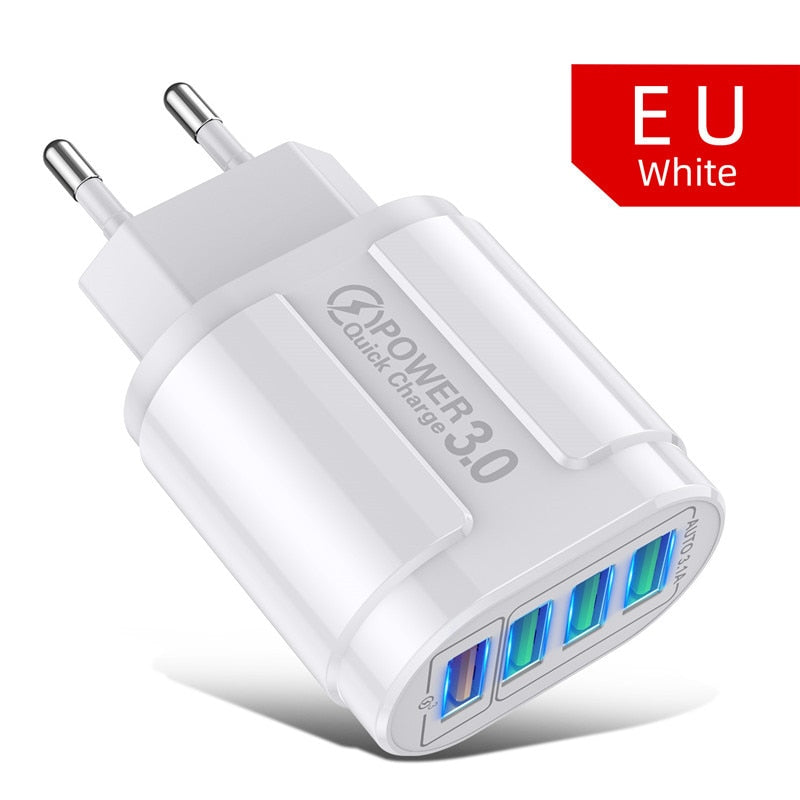 Quick Charger 3.0 - 4 USB ports