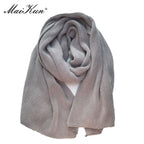 Chunky & Long Knit Scarf - Cashmere Softness