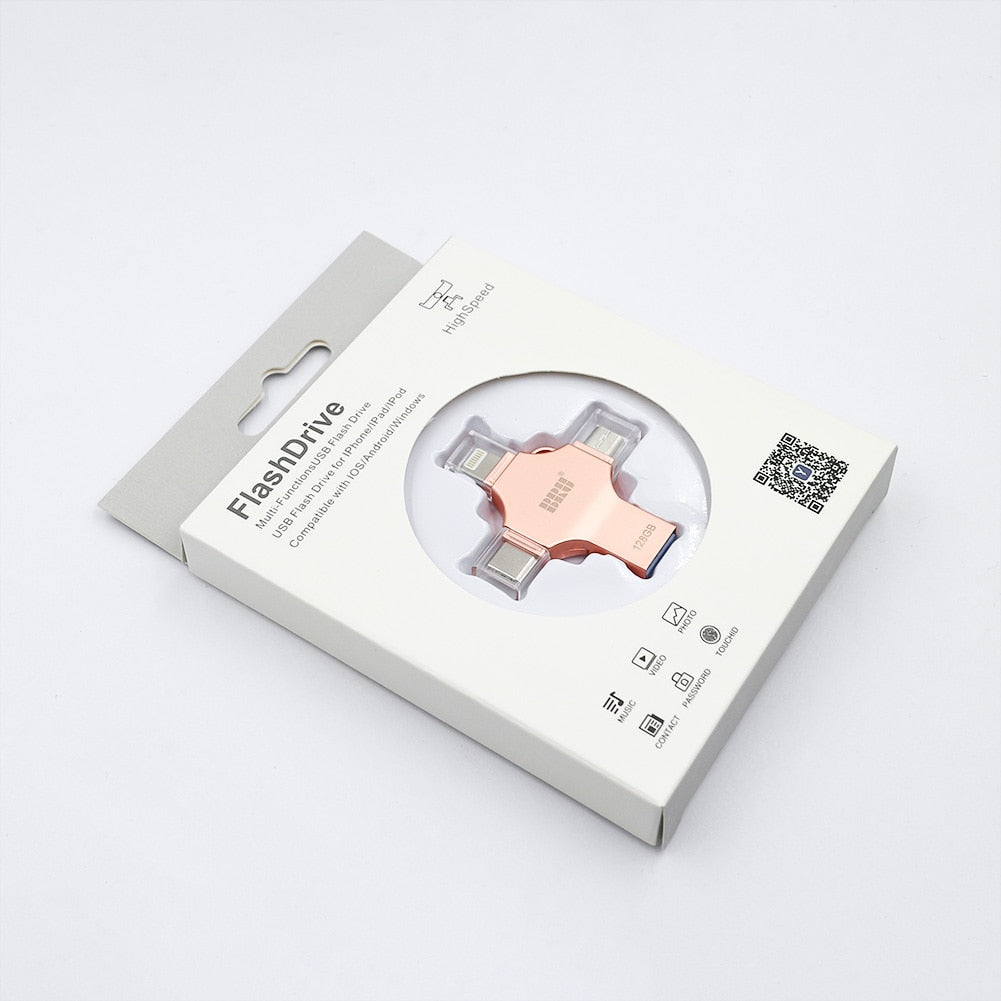4-in-1 USB Flash Drive - New Generation