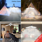 Portable solar lamp - built-in charger