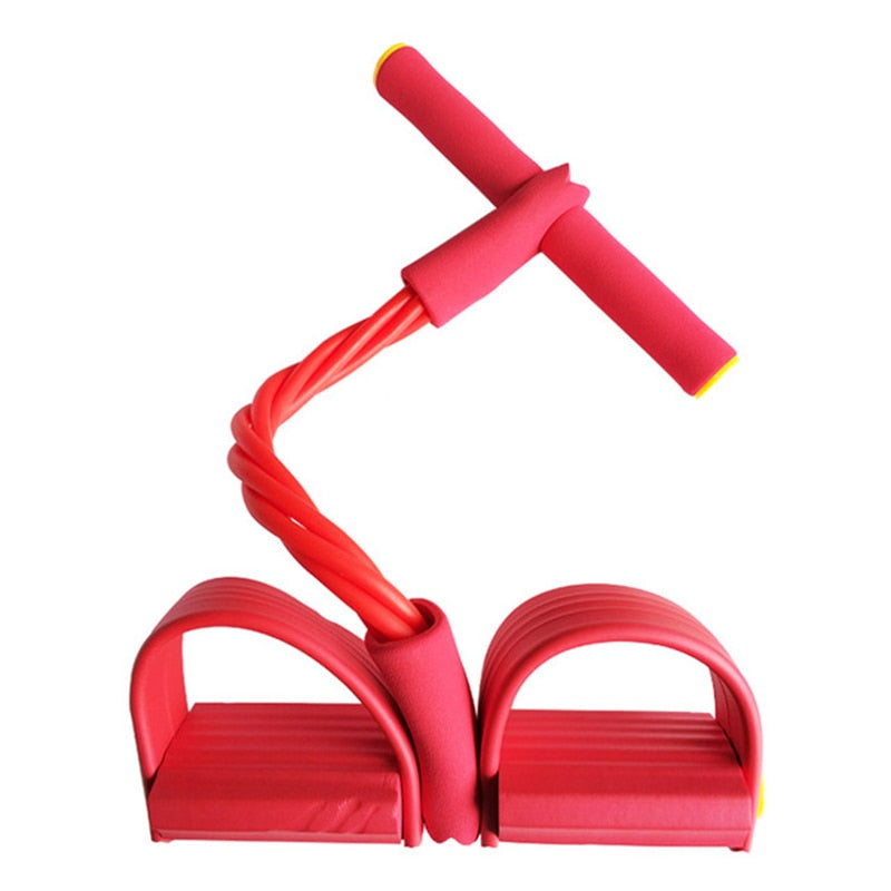 Multifunctional elastic rower