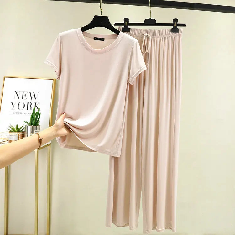 Women's Fluid Modal Pajama Set - Spring