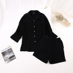 Jasmine - Women's Cotton Gauze Pyjamas