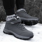 Unisex Lined Boots - Adjustable Velcro