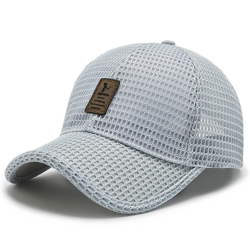 Casquette en maille anti transpiration