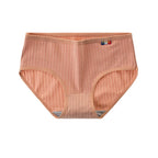 Pack of 10 comfortable cotton briefs for women