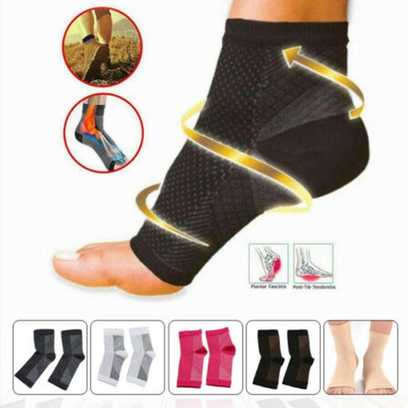 Pack of 2 anti-fatigue ankle sleeves