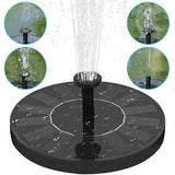 Fontaine solaire LED