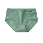 Pack of 10 comfortable cotton briefs for women