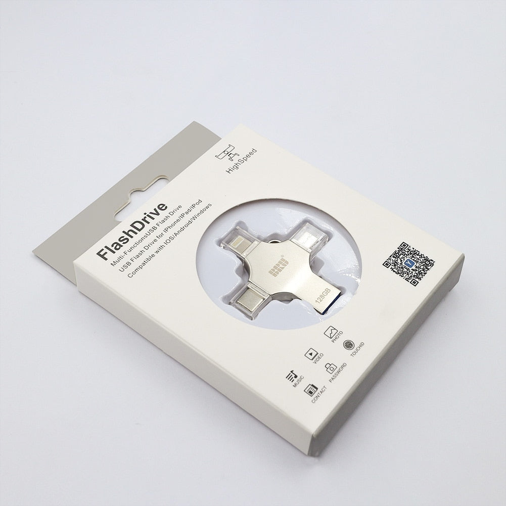 4-in-1 USB Flash Drive - New Generation