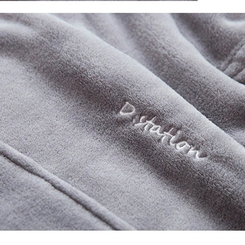 Pyjama en flanelle à capuche