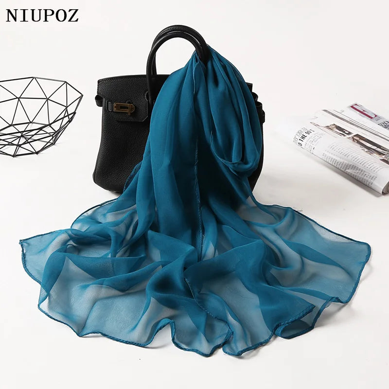 Light Chiffon Scarf - 24 Colors