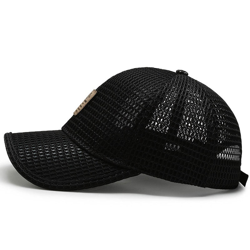 Casquette en maille anti transpiration