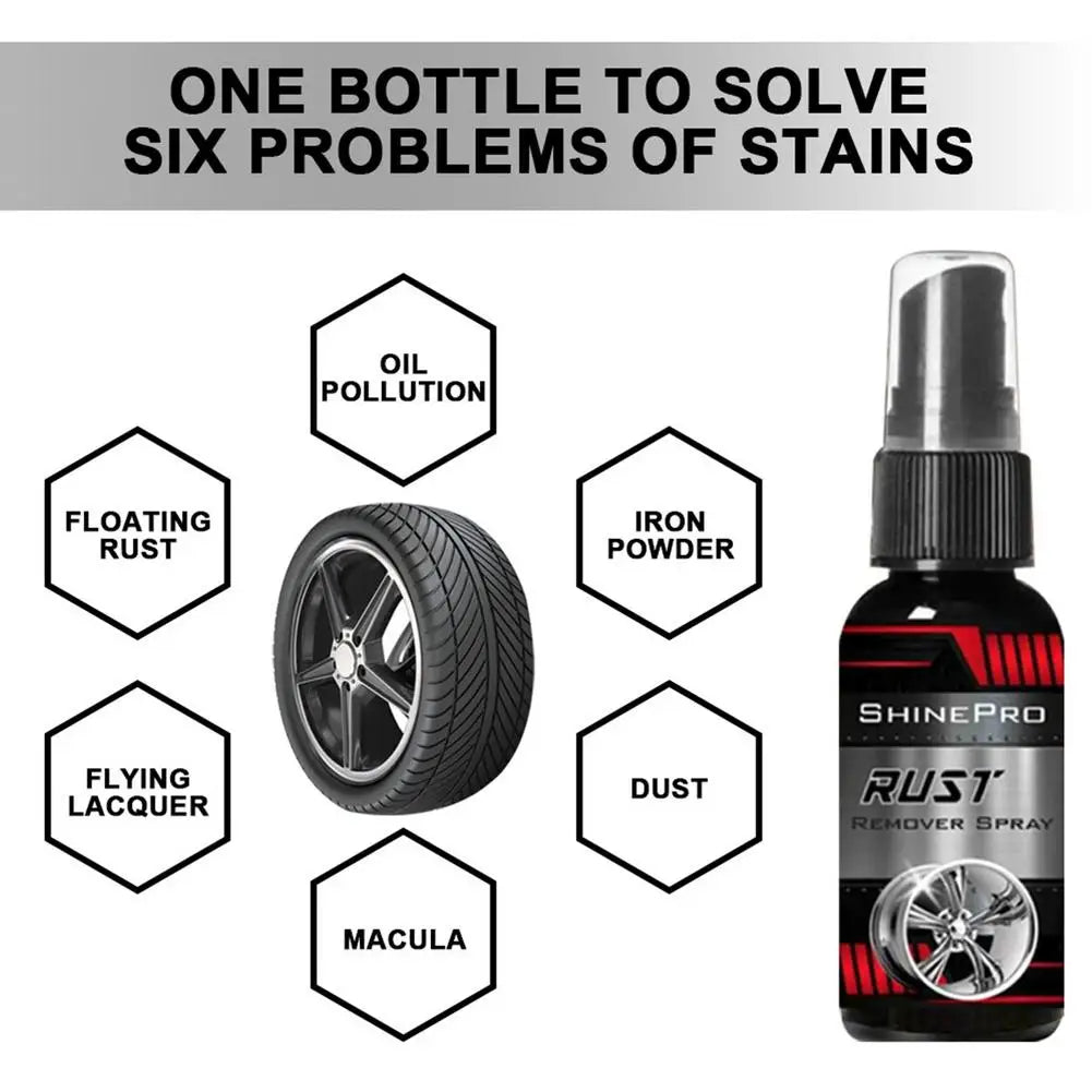 Spray nettoyant et antirouille