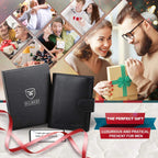 RFID Blocking Multi-Compartment Wallet