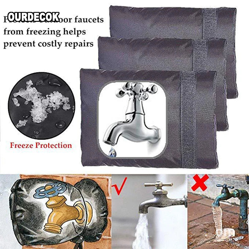 2x Anti-Frost Protectors for Outdoor Taps