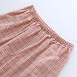 Pyjama en Gaze de Coton Chemise & Short Mixte - Printemps/ Été