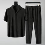 Ensemble d'été ultra léger pour homme - Polo + Pantalon