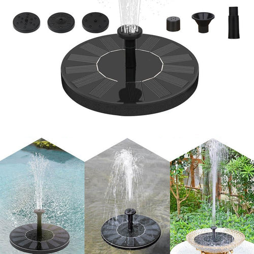 Fontaine solaire LED