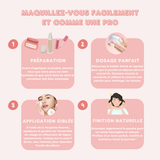 Poudre de Maquillage Correctrice Anti-rougeur