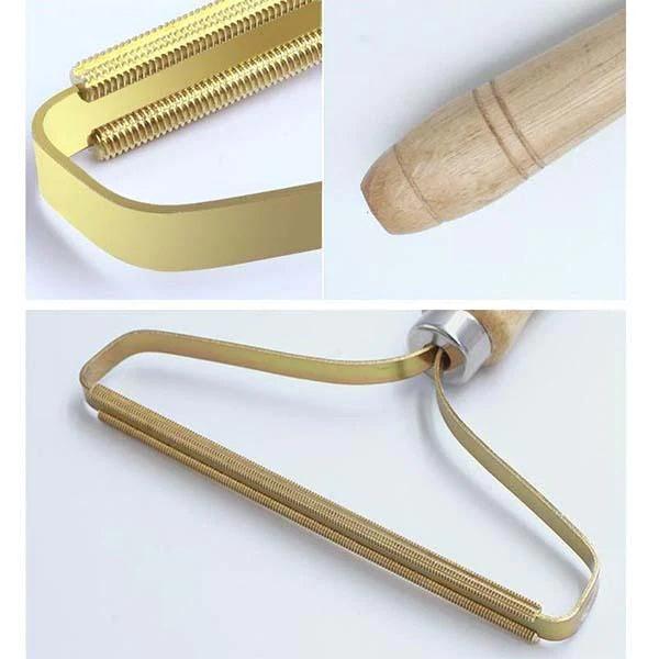 Hair and lint remover brush
