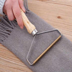 Hair and lint remover brush